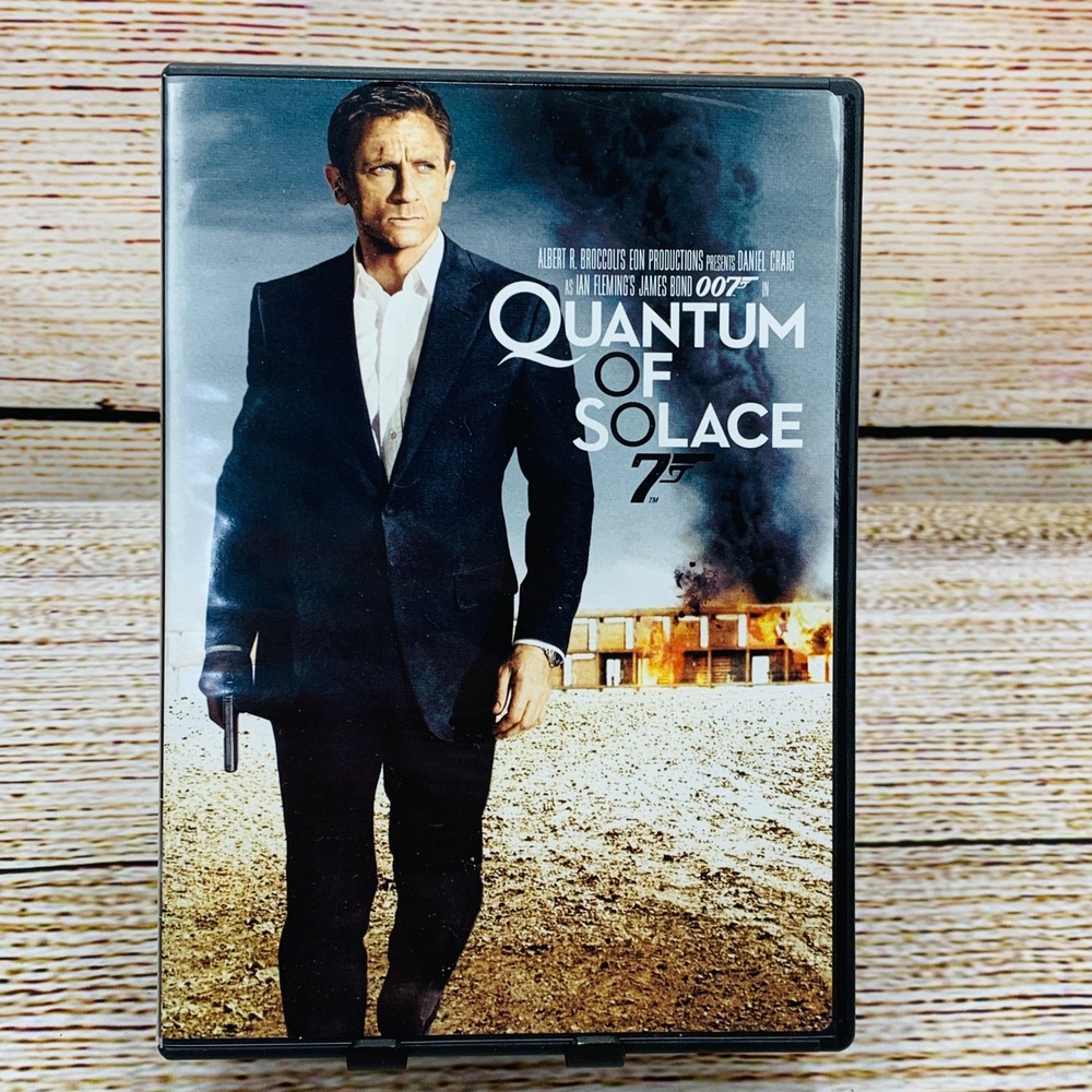 Quantum of Solace 007 James Bond [2008 DVD] Daniel Craig Action Movie‎